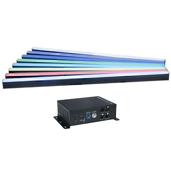 Kit de 8 strips LED RGB avec contrôleur