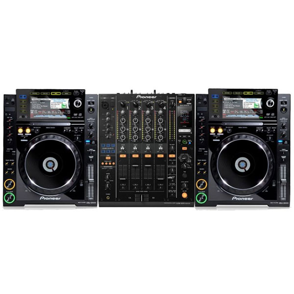 Pack régie DJ Pioneer nexus: 2 CDJ2000 + 1 DJM900